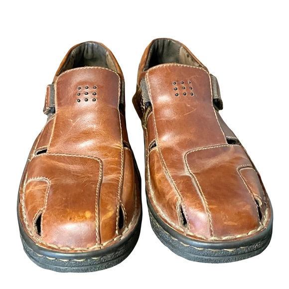 Streetcars Men’s Leather ASC Arch Support Comfort Sandals Size 10 M - Picture 3 of 12